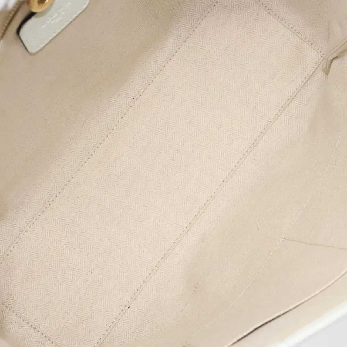 Loewe Heritage Tote Leather White Leather Tote Bag Bag (Pre-Owned)