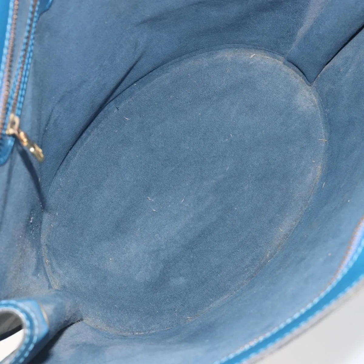 Louis Vuitton Saint Jacques Epi Blue Leather Shoulder Bag Bag (Pre-Owned)