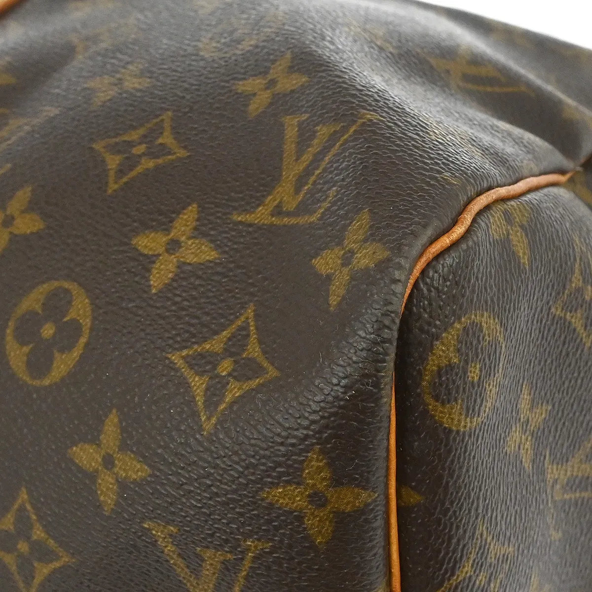 Louis Vuitton Keepall Monogram Canvas Brown Canvas Travel Bag Bag (Pre-Owned)