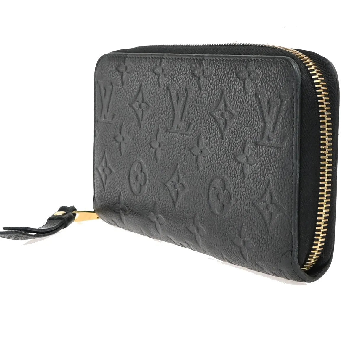 Louis Vuitton Portefeuille Zippy Monogramme Empreinte Monogramme Empreinte Black Leather Wallets Accessory (Pre-Owned)