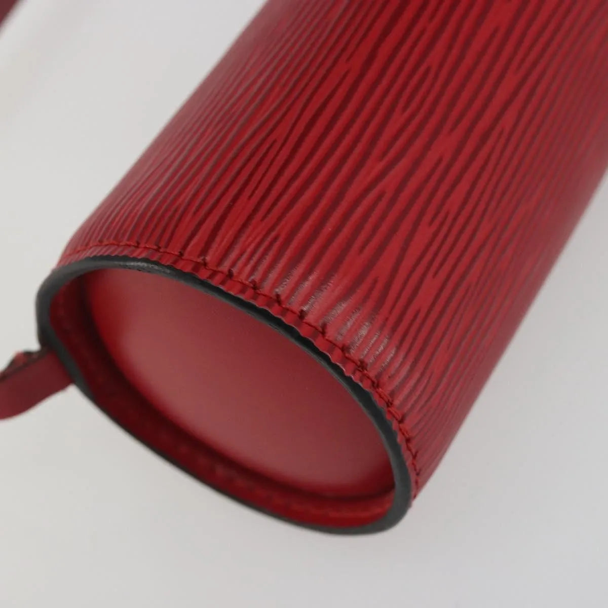 Louis Vuitton Soufflot Pochette Epi Leather Red Leather Clutche & Pouche Bag (Pre-Owned)