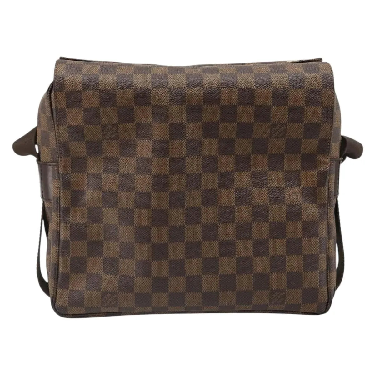 Louis Vuitton Naviglio Damier Ebene Brown Canvas Shoulder Bag Bag (Pre-Owned)