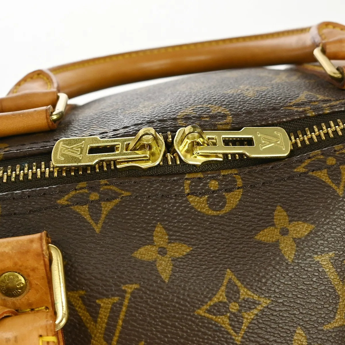 Louis Vuitton Keepall Monogram Canvas Brown Canvas Travel Bag Bag (Pre-Owned)