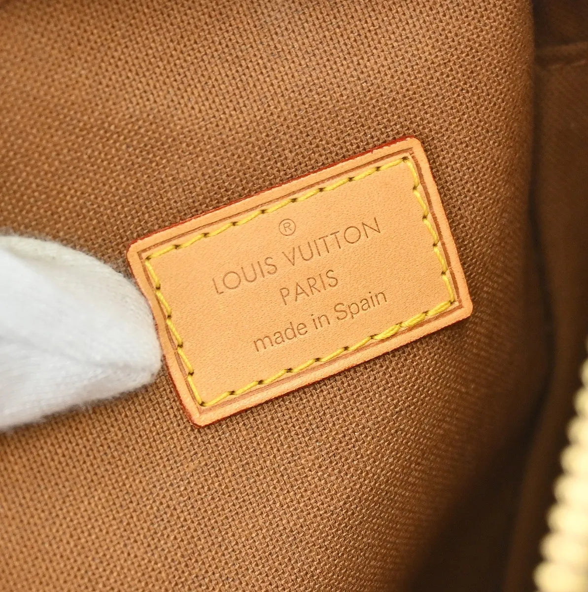 Louis Vuitton Pochette Gange Monogram Canvas Brown Canvas Clutche & Pouche Bag (Pre-Owned)