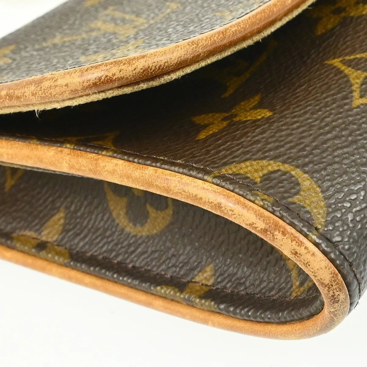 Louis Vuitton Twin Monogram Canvas Brown Canvas Clutche & Pouche Bag (Pre-Owned)