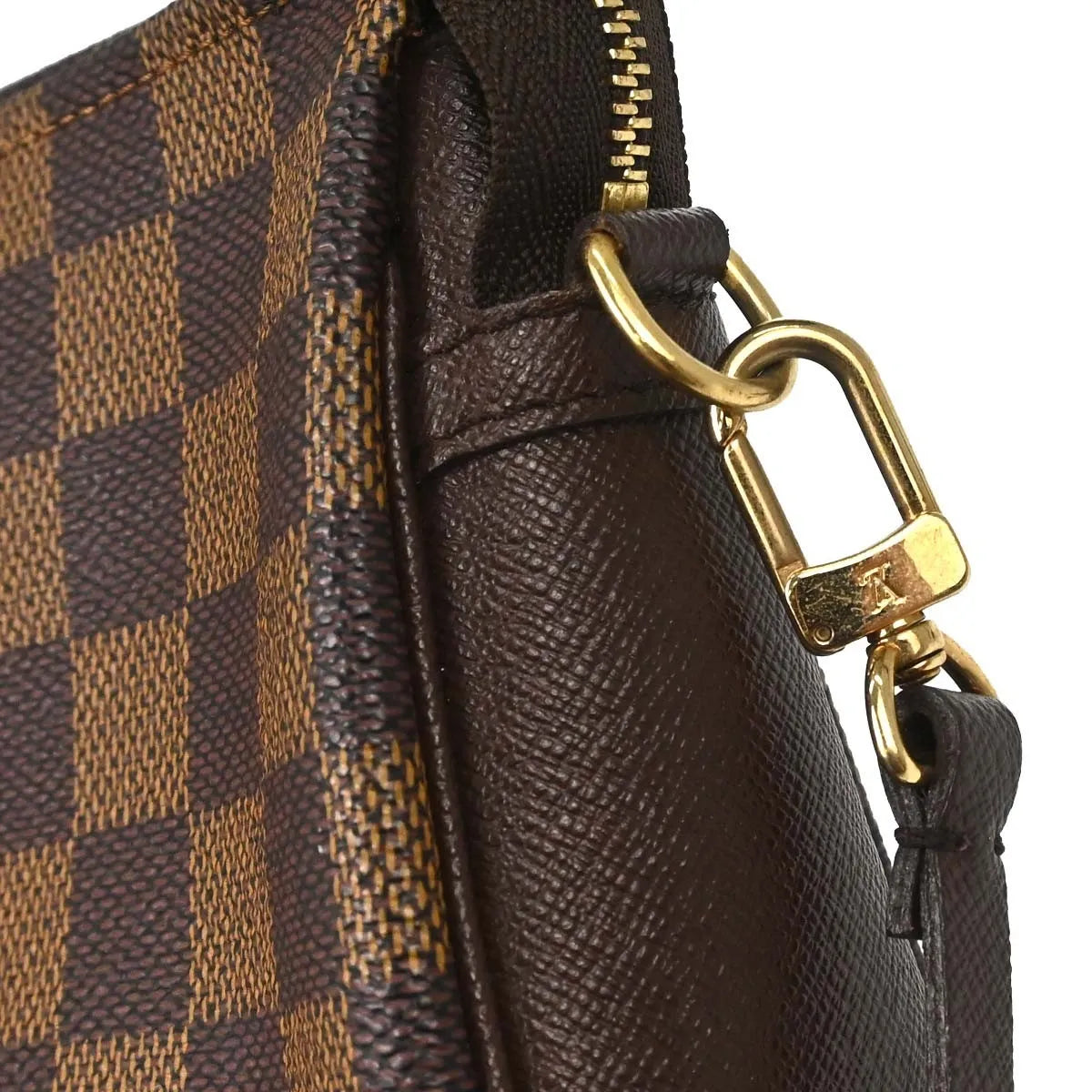 Louis Vuitton Trousse Make Up Damier Brown Canvas Clutche & Pouche Bag (Pre-Owned)