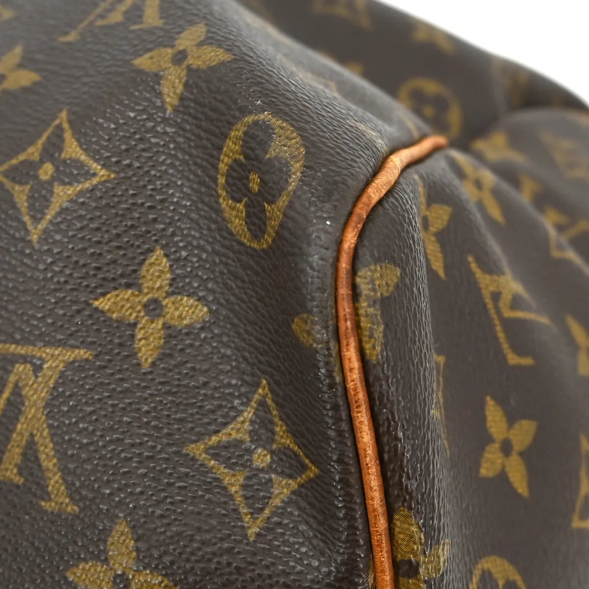 Louis Vuitton Keepall Monogram Canvas Brown Canvas Travel Bag Bag (Pre-Owned)