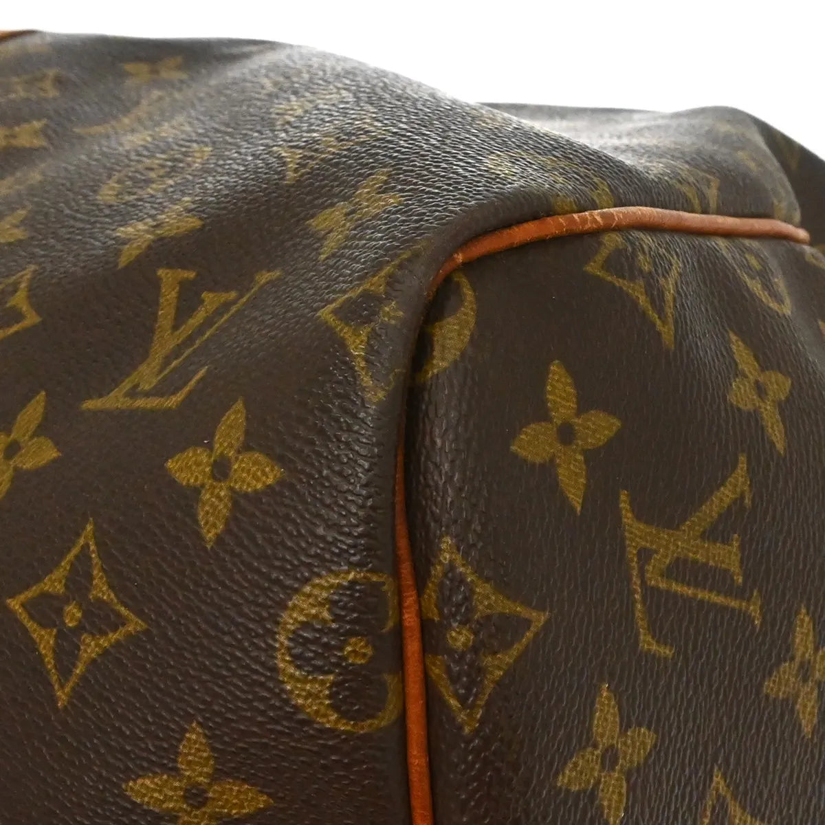 Louis Vuitton Keepall Monogram Canvas Brown Canvas Travel Bag Bag (Pre-Owned)