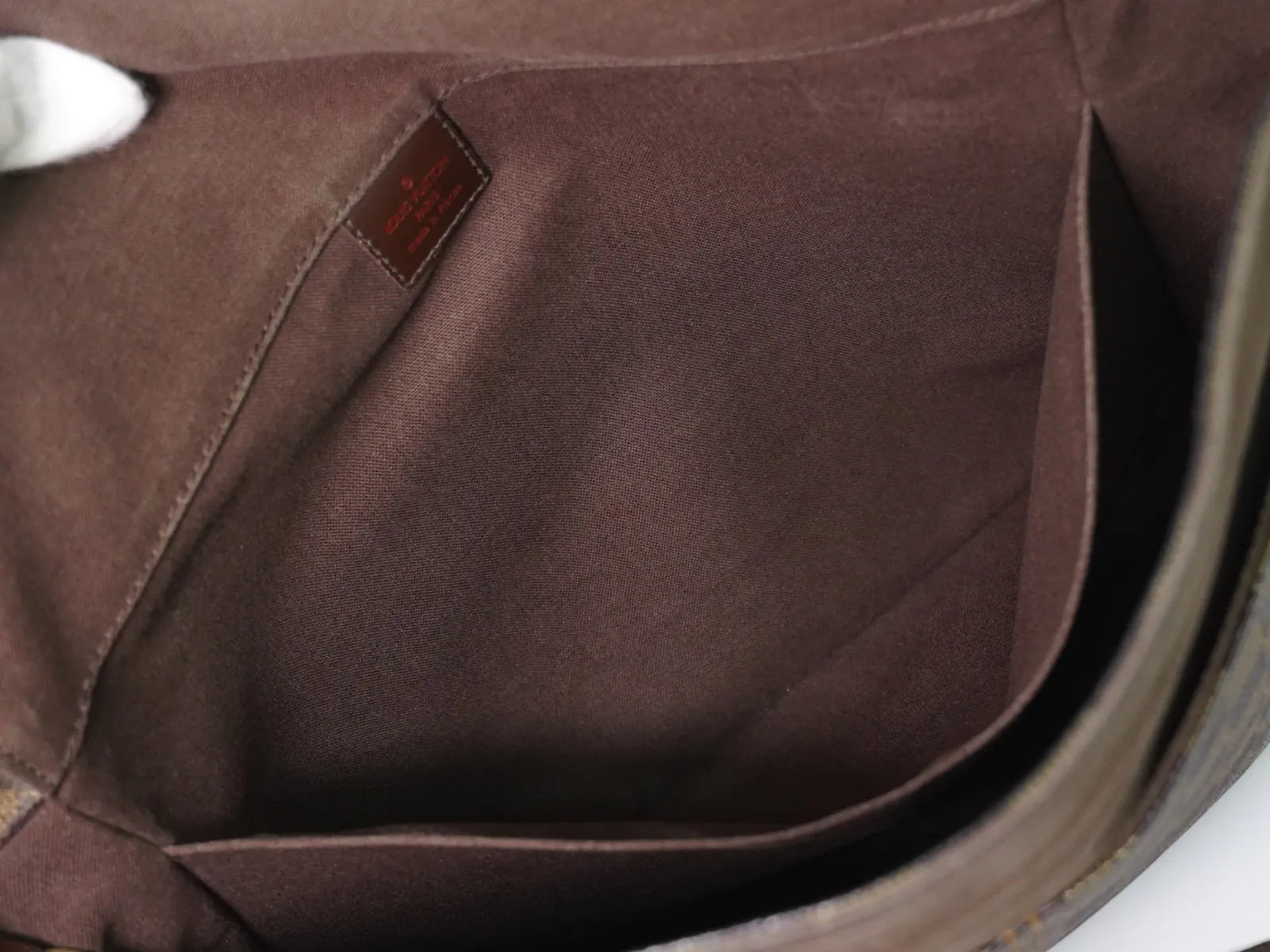 Louis Vuitton Bastille Damier Brown Canvas Shoulder Bag Bag (Pre-Owned)