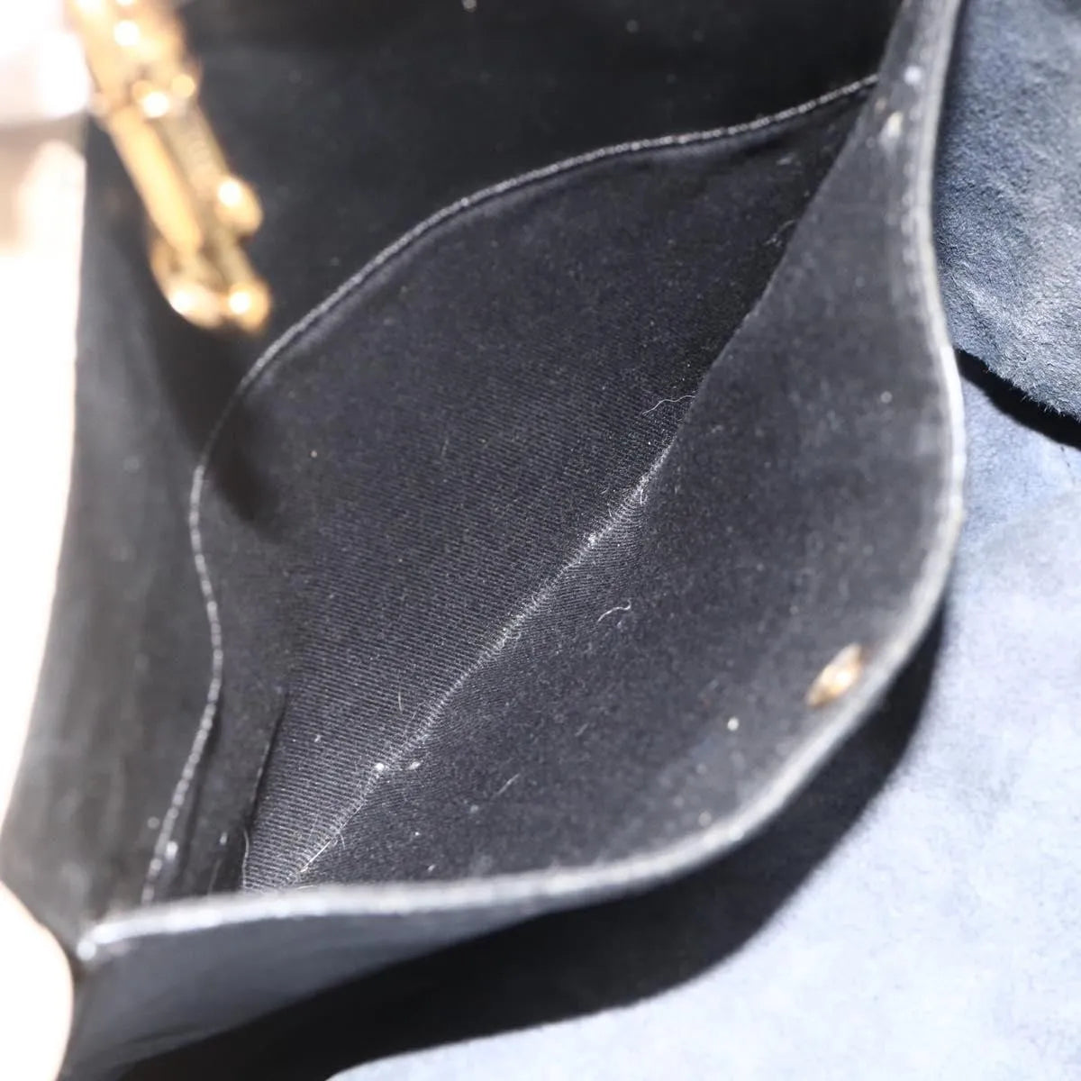 Chloe Alice Tote Leather Navy Leather Tote Bag Bag (Pre-Owned)