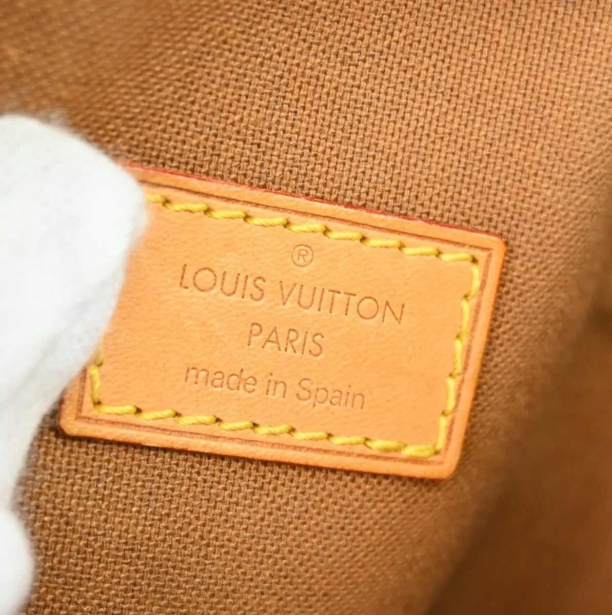 Louis Vuitton Pochette Gange Monogram Canvas Brown Canvas Clutche & Pouche Bag (Pre-Owned)