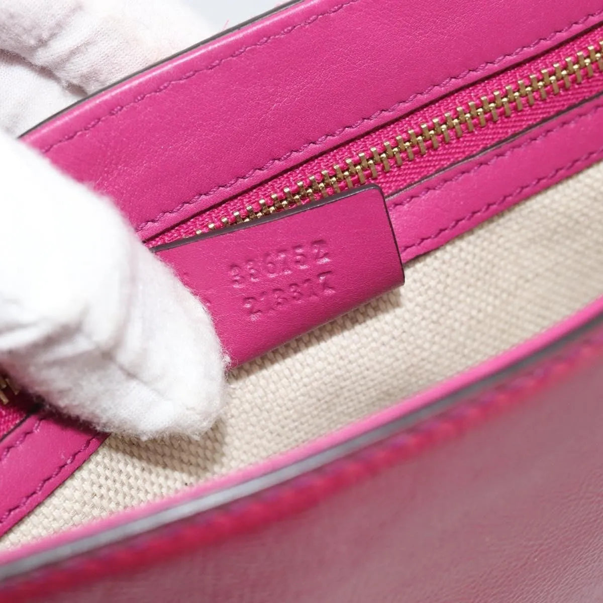 Gucci Soho Chain Patent Pink Patent_Leather Shoulder Bag Bag (Pre-Owned)