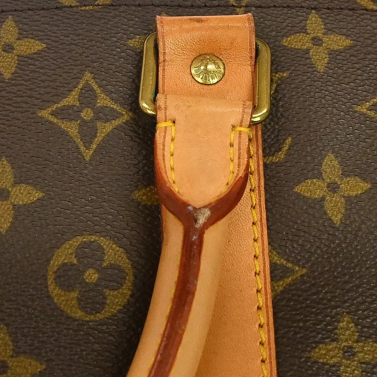 Louis Vuitton Keepall Monogram Brown Canvas Travel Bag Bag (Pre-Owned)