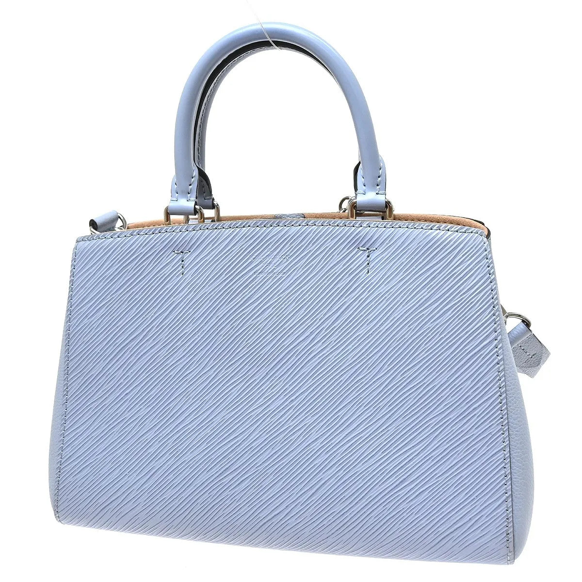 Louis Vuitton Marelle Tote Epi Leather Blue Leather Tote Bag Bag (Pre-Owned)