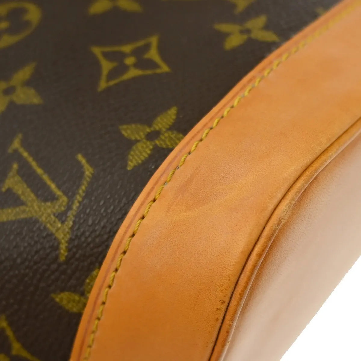 Louis Vuitton Vintage Alma Monogram Canvas Brown Canvas Handbag (Pre-Owned)