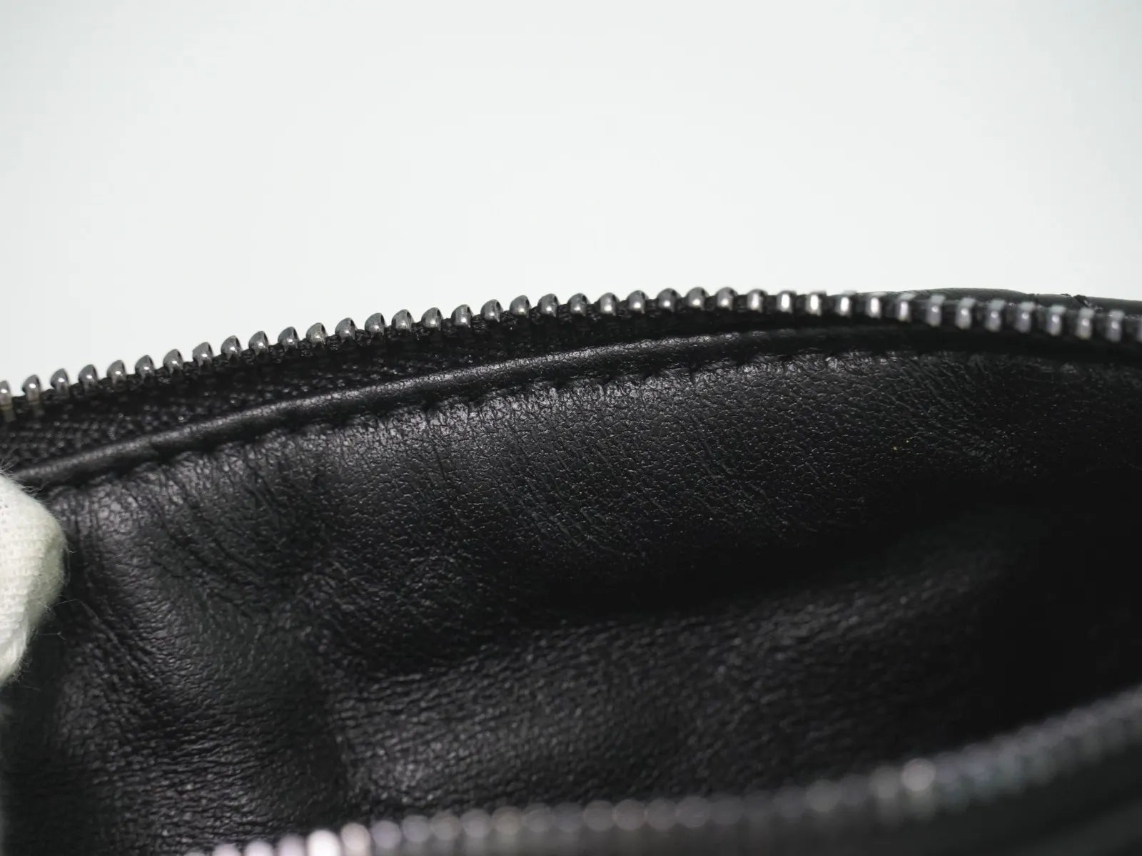 Christian Dior Diortravel Nomad Macrocannage Quilt Calfskin Black Leather Clutche & Pouche Bag (Pre-Owned)