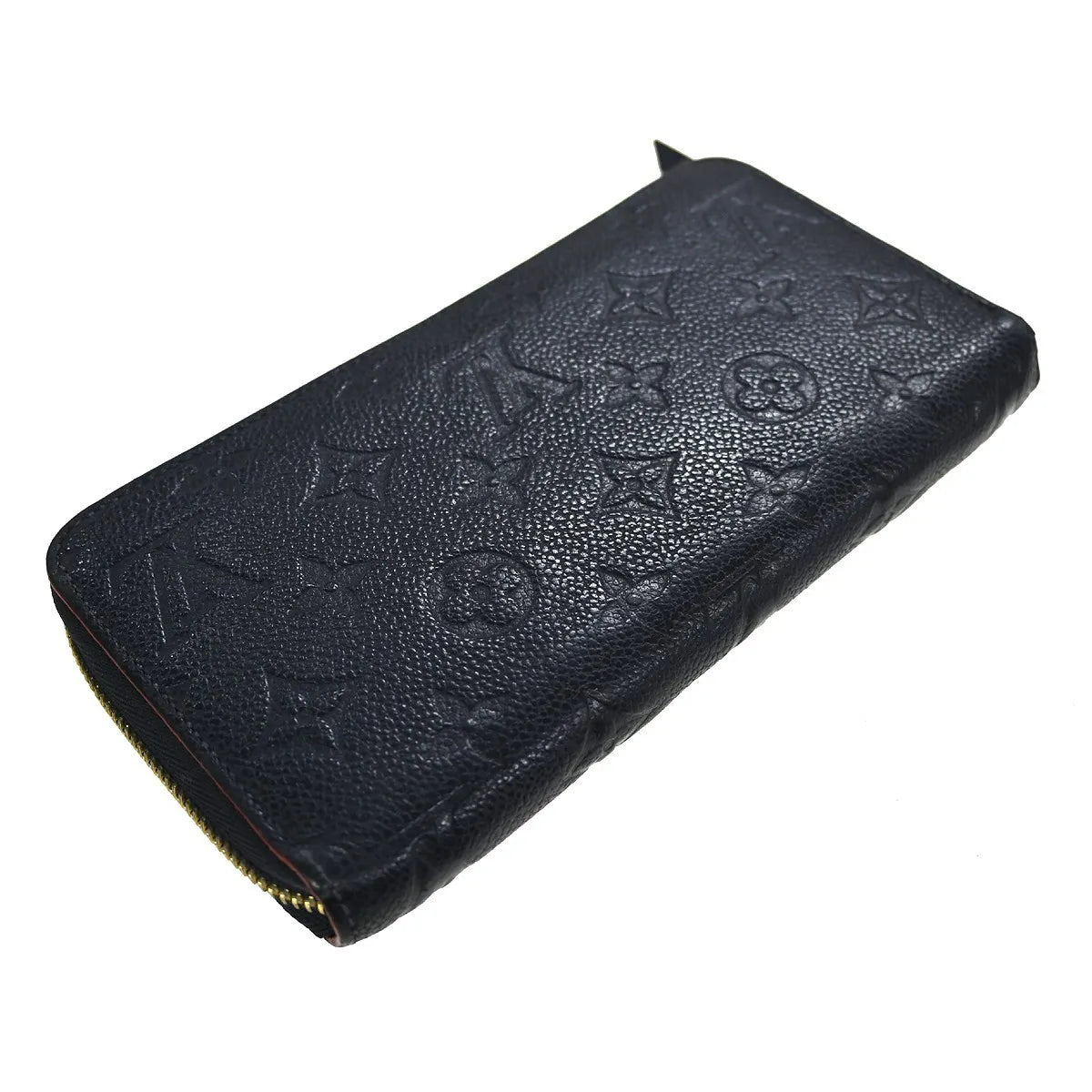 Louis Vuitton Portefeuille Zippy Monogramme Empreinte Monogramme Empreinte Navy Leather Wallets Accessory (Pre-Owned)