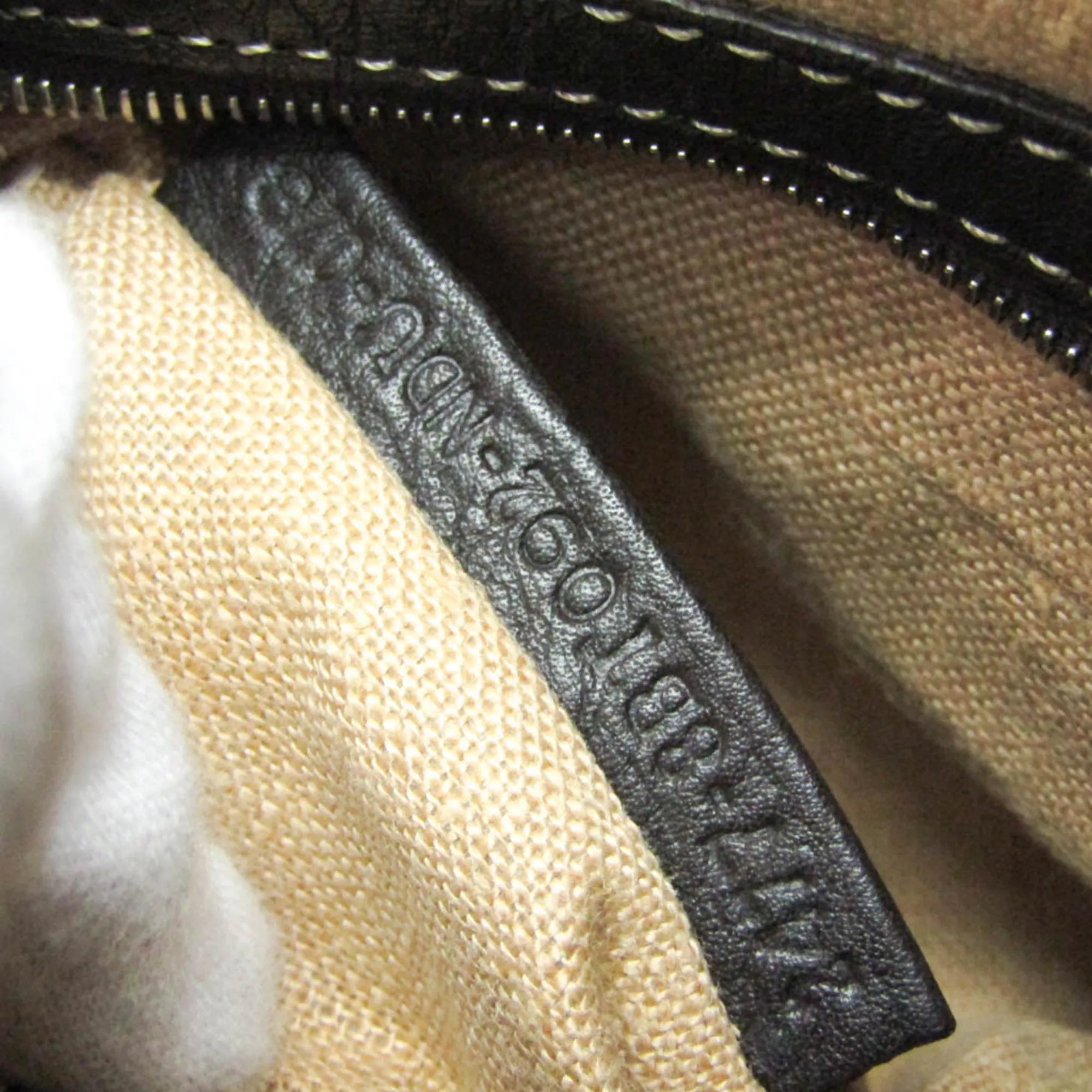 Fendi Vintage Selleria Zip Messenger Leather Brown Leather Shoulder Bag Bag (Pre-Owned)