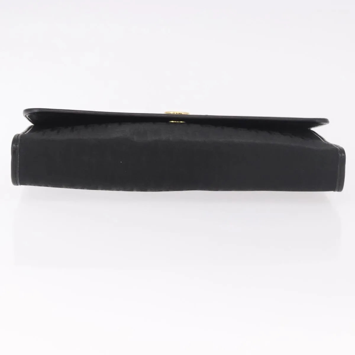Christian Dior Vintage Honeycomb Chain Canvas Black Canvas Shoulder Bag Bag (Pre-Owned)