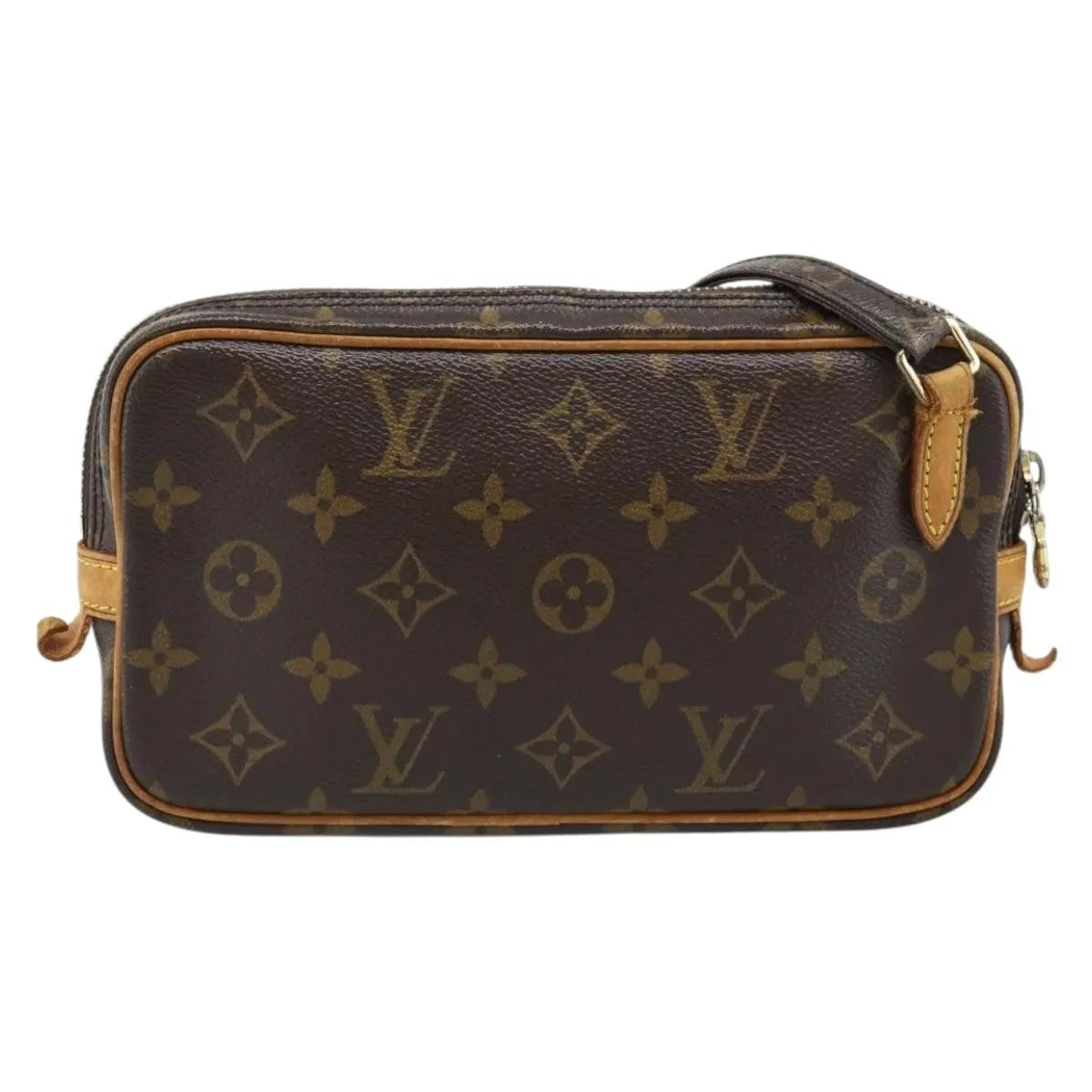 Louis Vuitton Pochette Marly Bandouliere Monogram Canvas Brown Canvas Clutche & Pouche Bag (Pre-Owned)