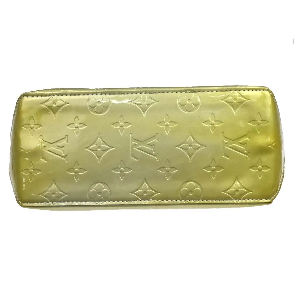 Louis Vuitton Mat Ring Agenda Cover Monogram Vernis Pm Gray Patent_Leather Handbag (Pre-Owned)