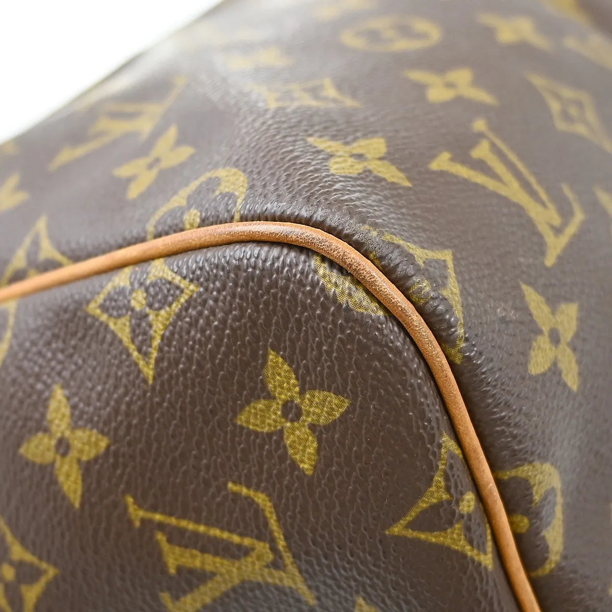 Louis Vuitton Keepall Monogram Canvas Brown Canvas Travel Bag Bag (Pre-Owned)