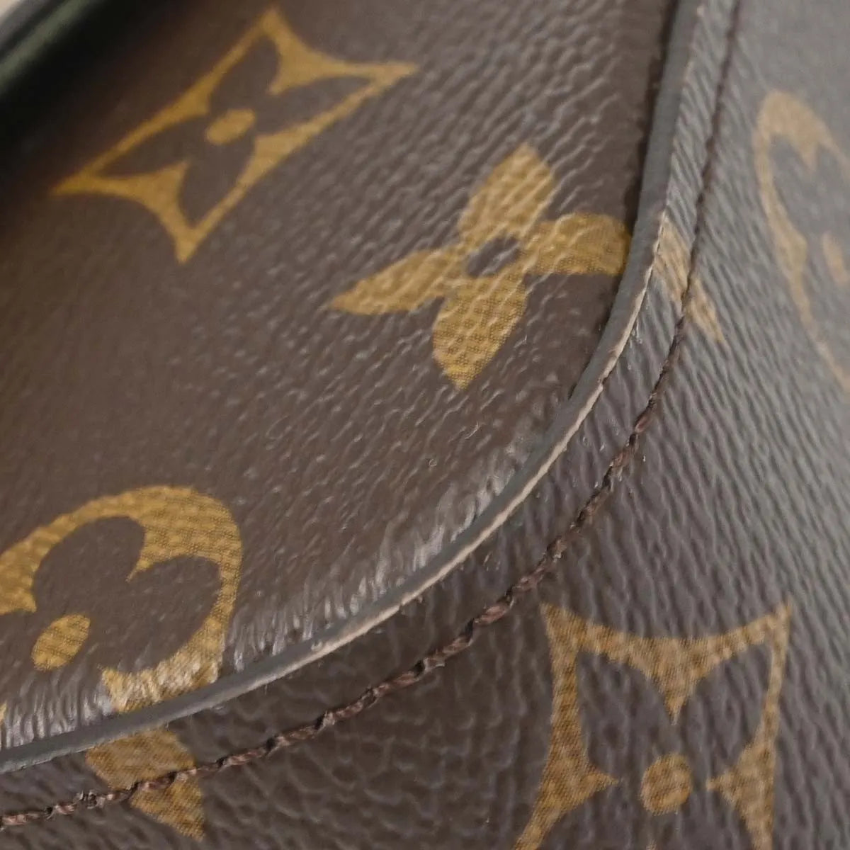 Louis Vuitton Felicie Strap & Go Monogram Canvas Brown Canvas Shoulder Bag Bag (Pre-Owned)