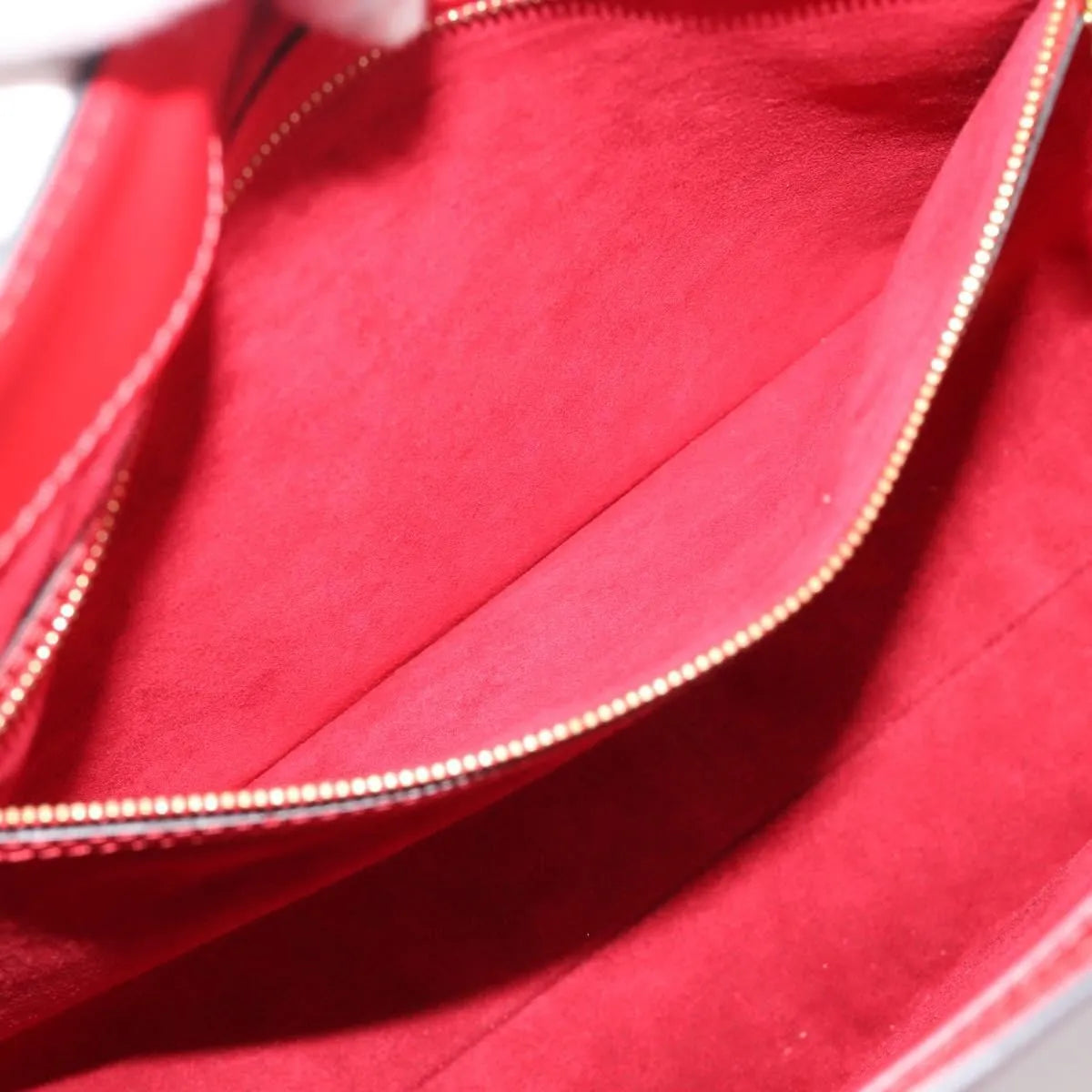 Louis Vuitton Duplex Epi Leather Red Leather Shoulder Bag Bag (Pre-Owned)