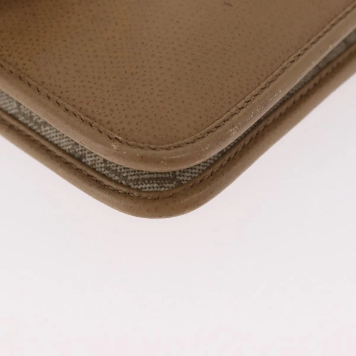 Christian Dior Vintage Cd Chain Flap Leather Camel Leather Shoulder Bag Bag (Pre-Owned)