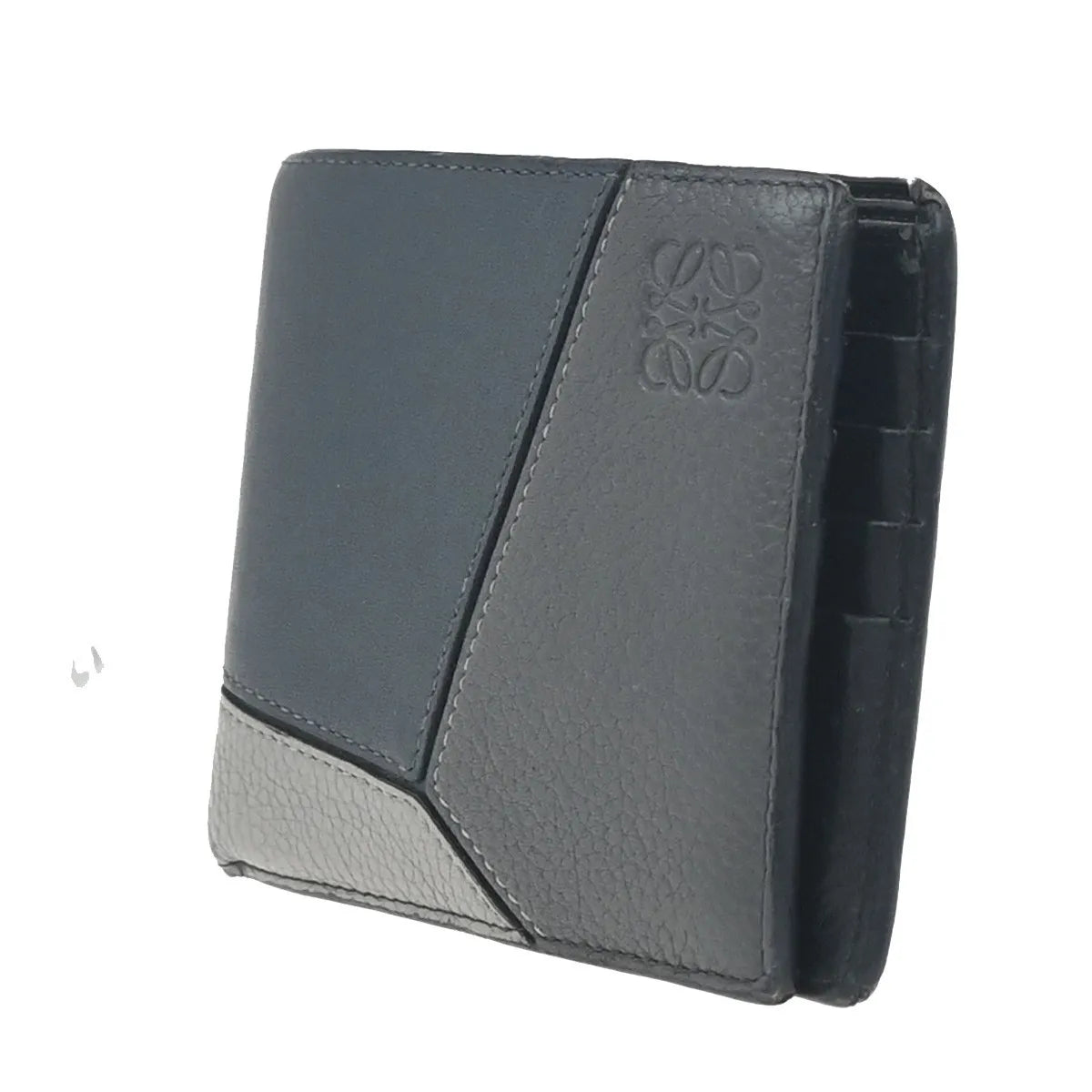 Loewe Puzzle Stitches Bifold Wallet Leather Multicolour Leather Wallets Accessory (Pre-Owned)
