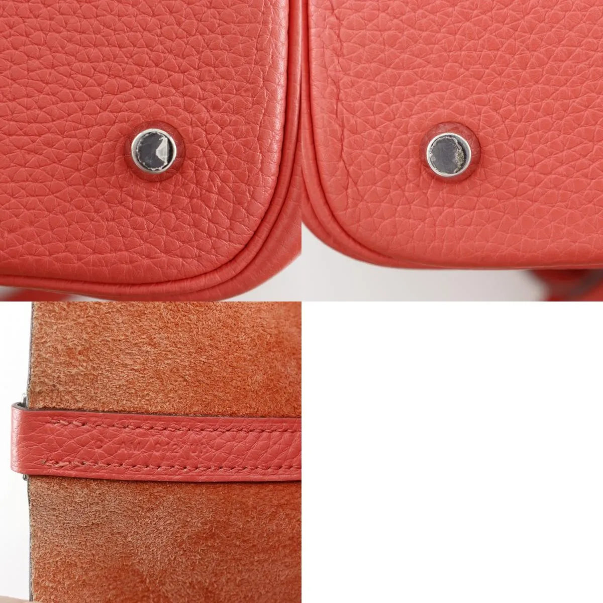 Hermes Picotin Lock Clemence Pink Leather Handbag (Pre-Owned)