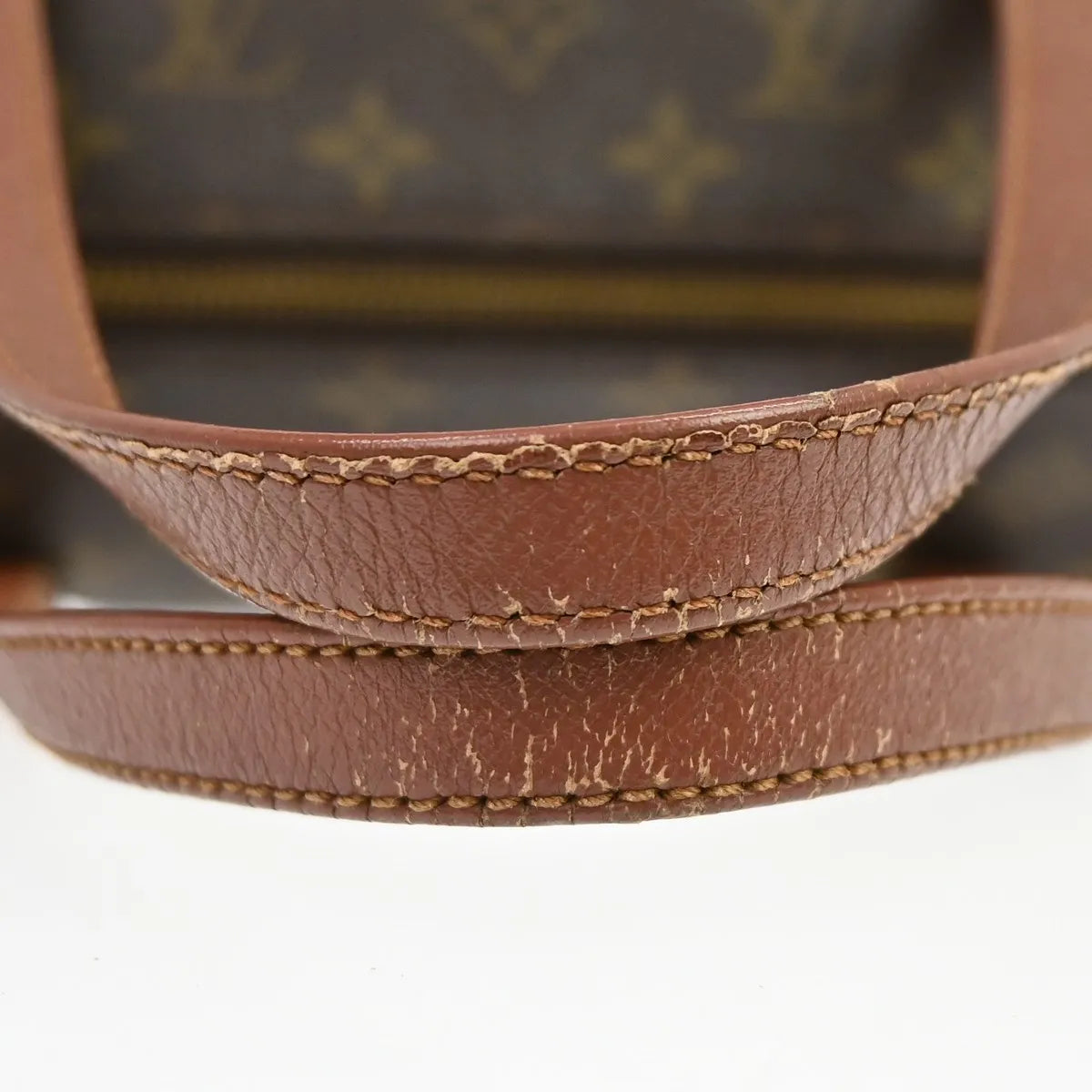 Louis Vuitton Papillon Handbag Monogram Canvas Brown Canvas Handbag (Pre-Owned)