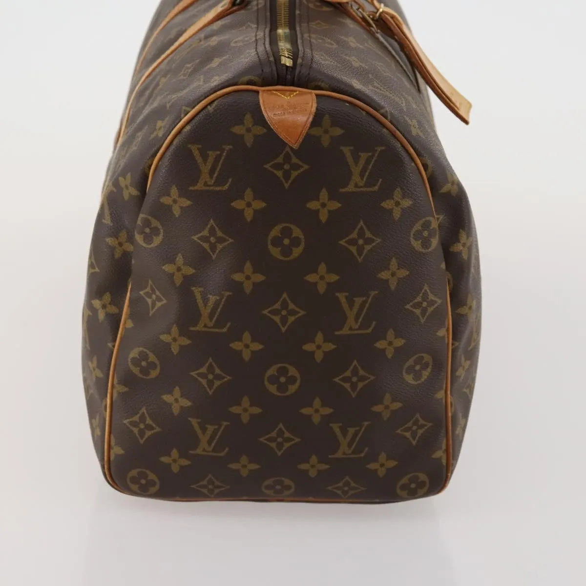Louis Vuitton Keepall Monogram Canvas Brown Canvas Travel Bag Bag (Pre-Owned)