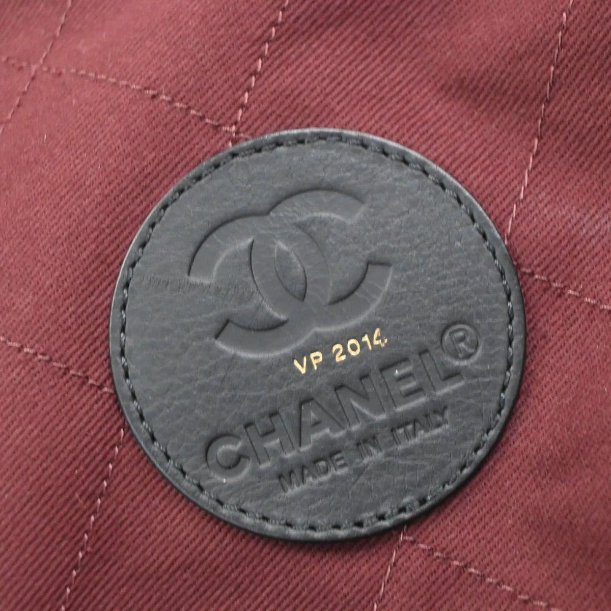 Chanel Horizontal Sport Weekender Quilted Coated Canvas Black Nylon Travel Bag Bag (Pre-Owned)