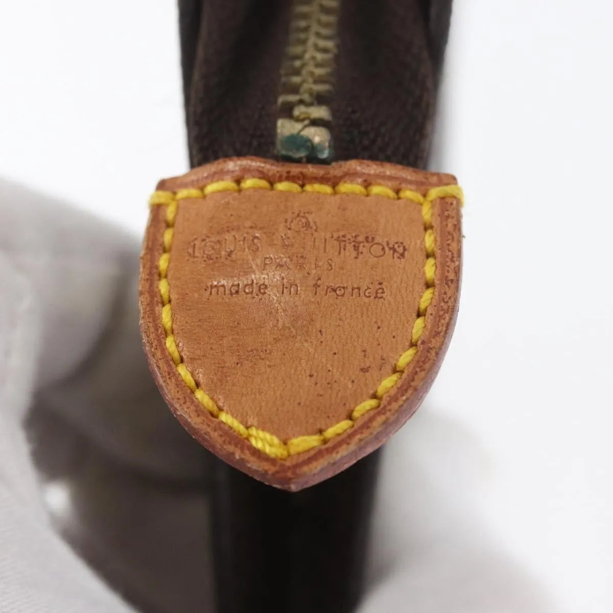 Louis Vuitton Bucket Monogram Canvas Brown Canvas Clutche & Pouche Bag (Pre-Owned)