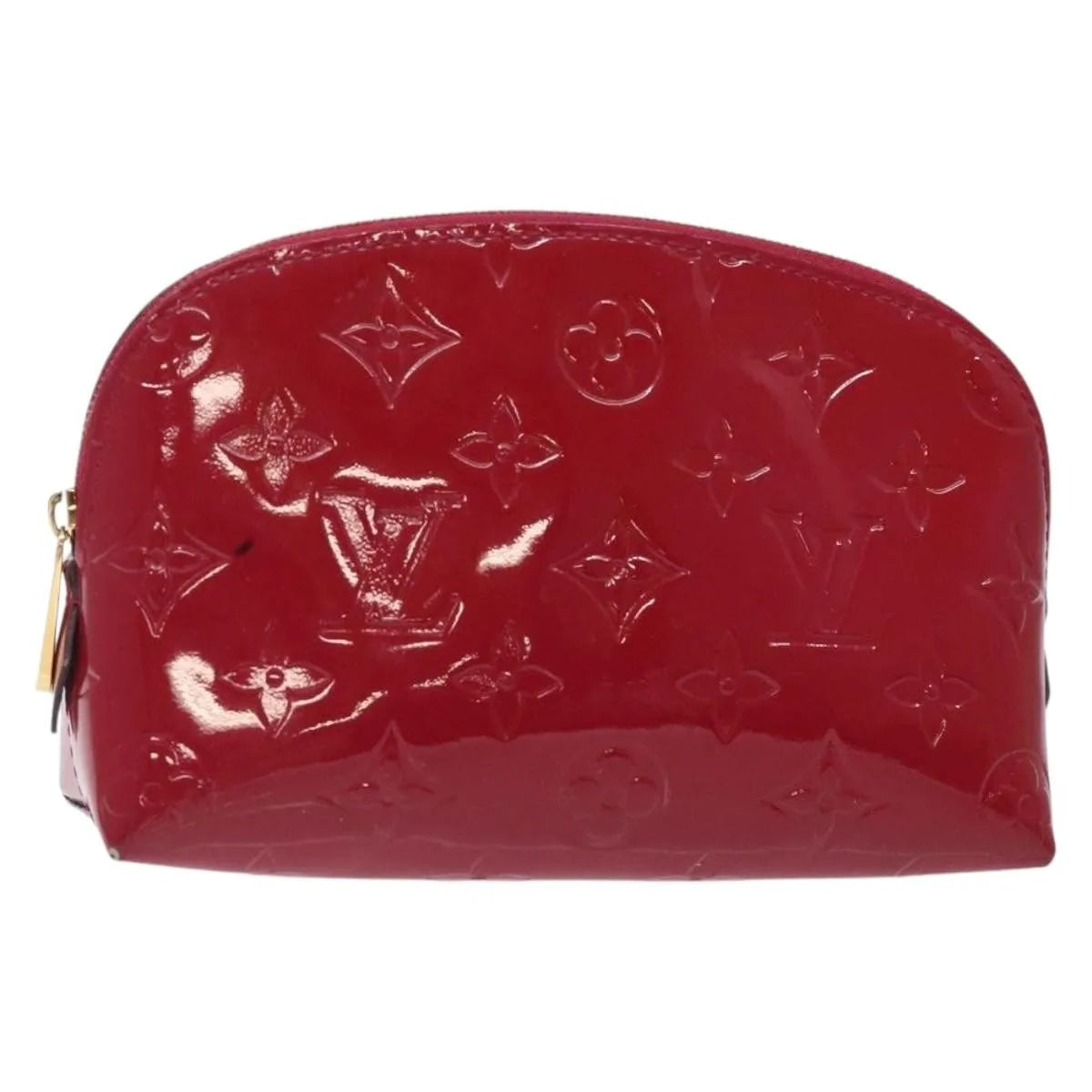Louis Vuitton Cosmetic Monogram Vernis Pink Patent_Leather Clutche & Pouche Bag (Pre-Owned)