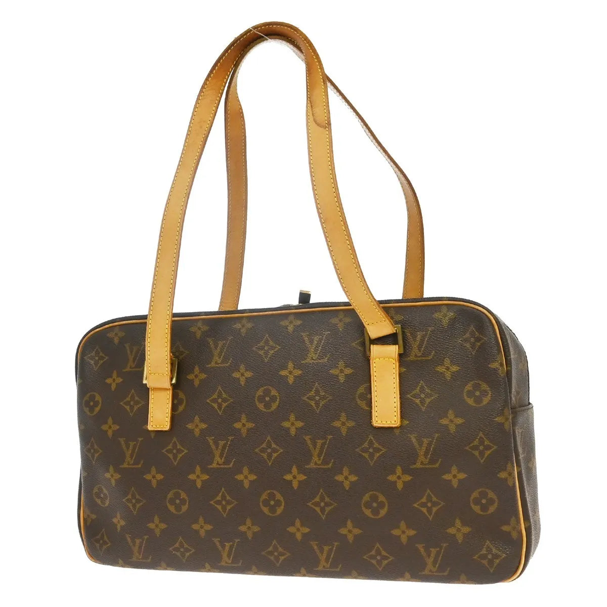 Louis Vuitton Cite Monogram Canvas Brown Canvas Shoulder Bag Bag (Pre-Owned)