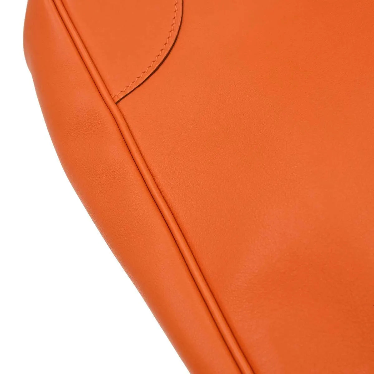 Hermes Trim Epsom Orange Leather Shoulder Bag Bag (Pre-Owned)