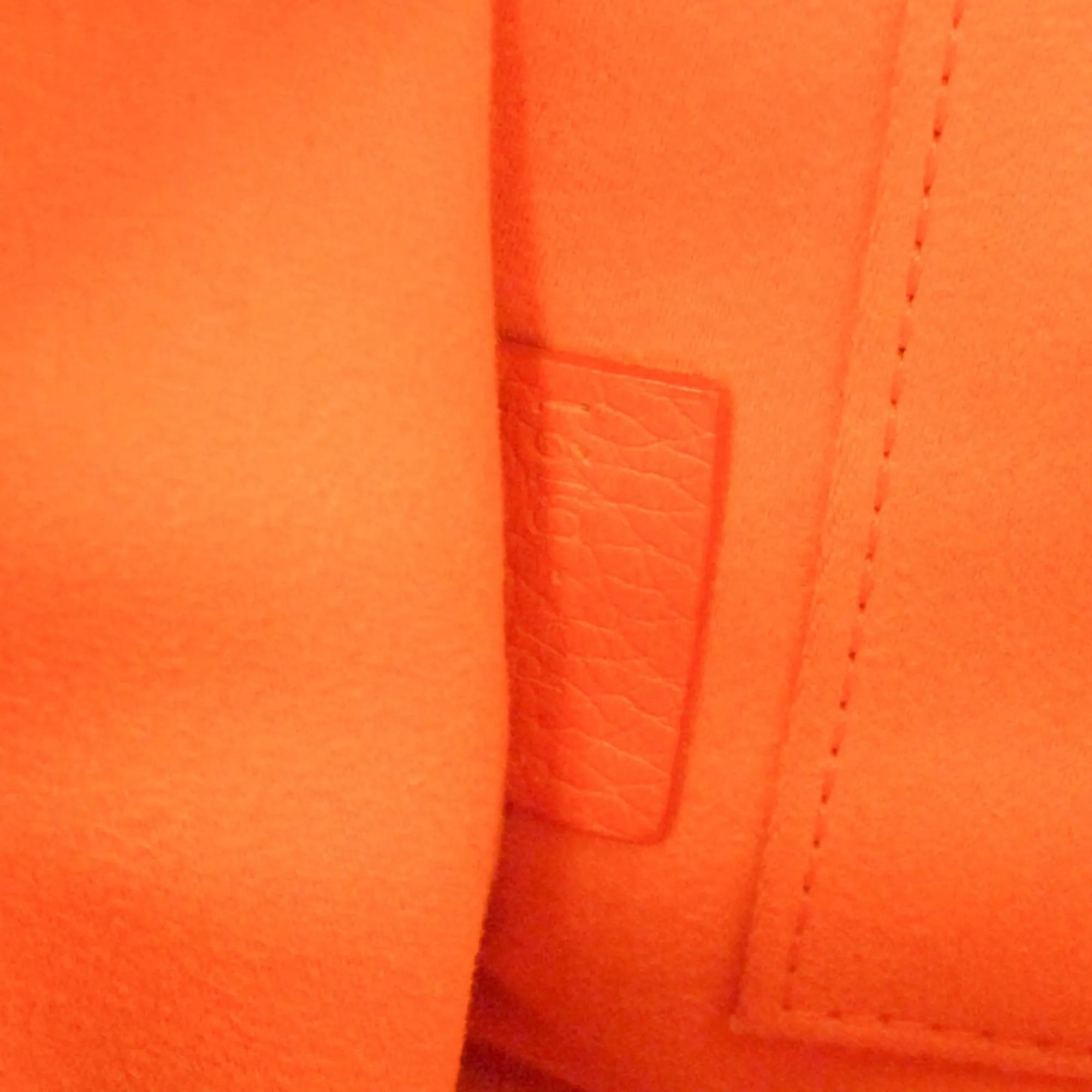 Celine Multicolor Luggage Leather Orange Leather Handbag (Pre-Owned)