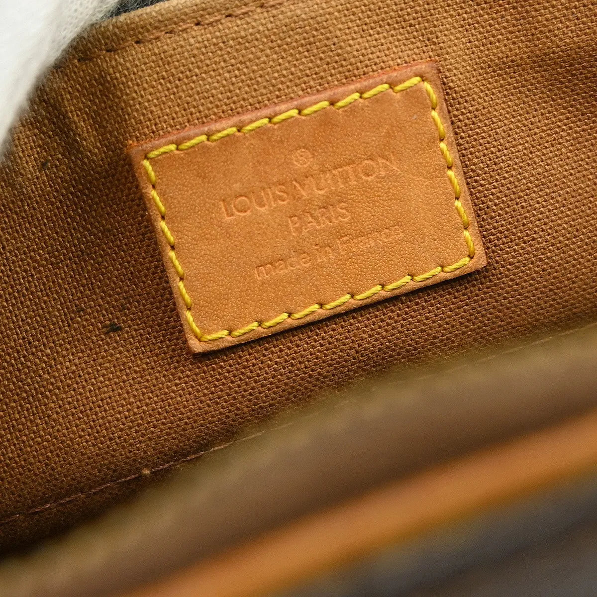 Louis Vuitton Popincourt Monogram Canvas Brown Canvas Shoulder Bag Bag (Pre-Owned)