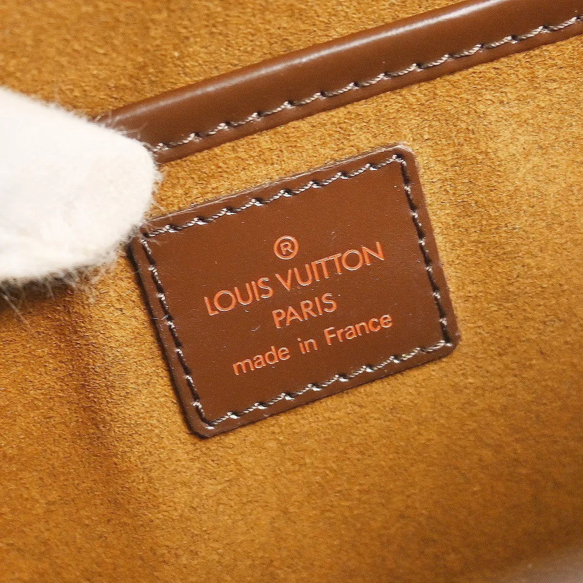 Louis Vuitton Pochette Saint Louis Damier Brown Canvas Clutche & Pouche Bag (Pre-Owned)