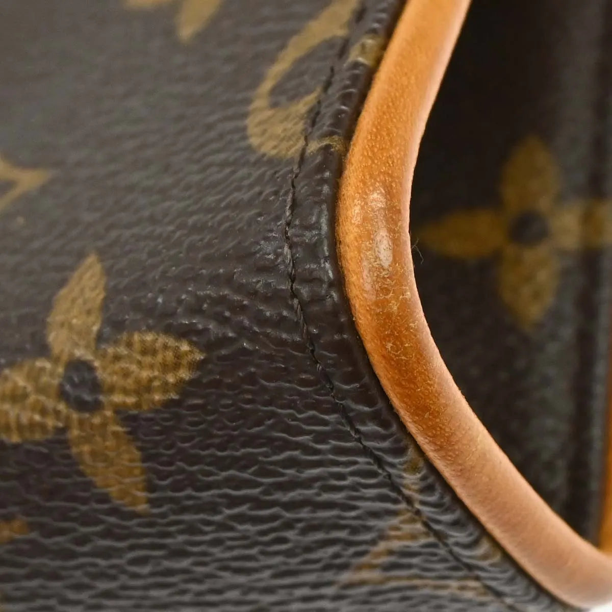 Louis Vuitton Florentine Waist Monogram Canvas Brown Canvas Clutche & Pouche Bag (Pre-Owned)