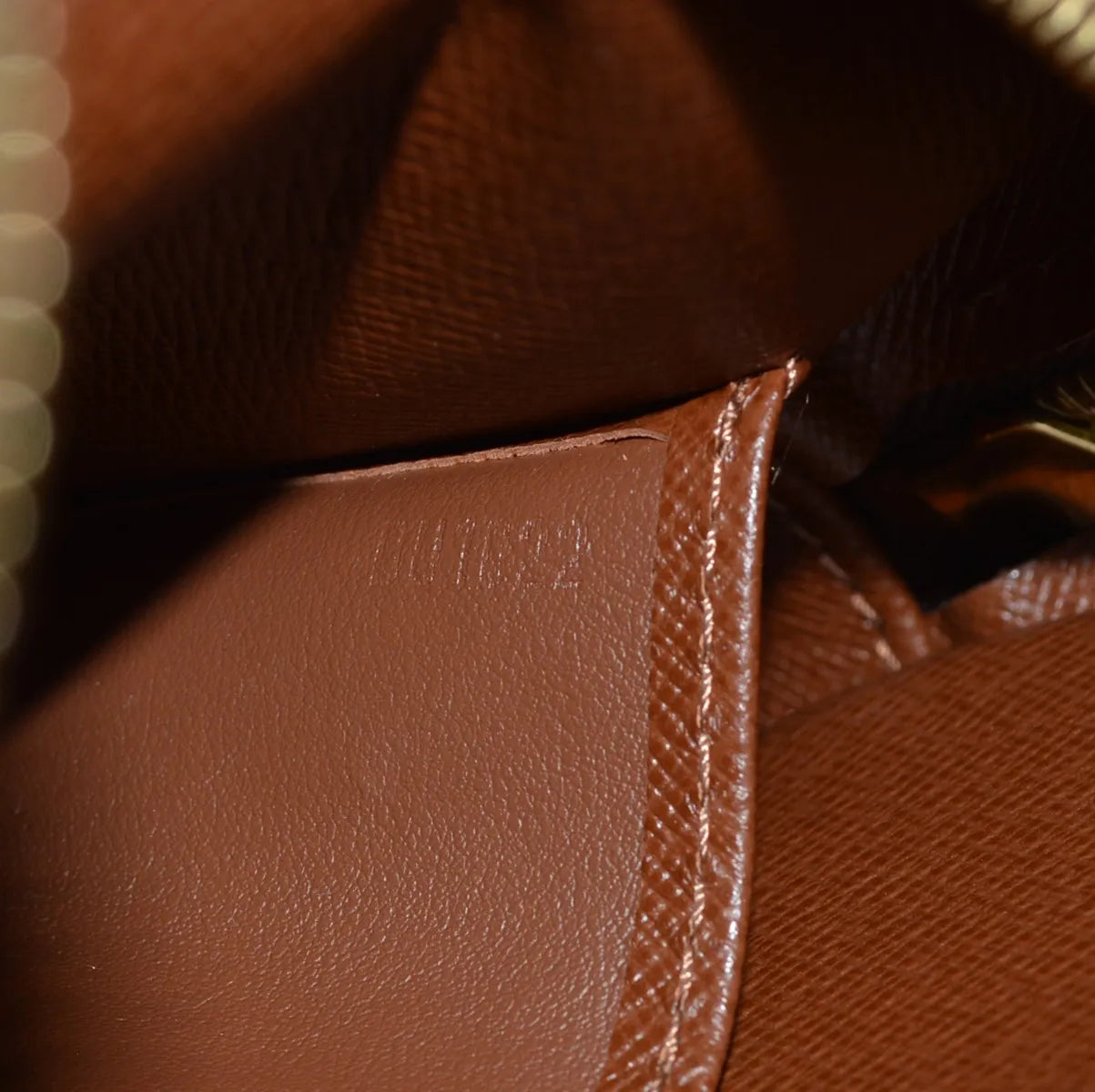 Louis Vuitton Cite Pochette Monogram Canvas Brown Canvas Clutche & Pouche Bag (Pre-Owned)