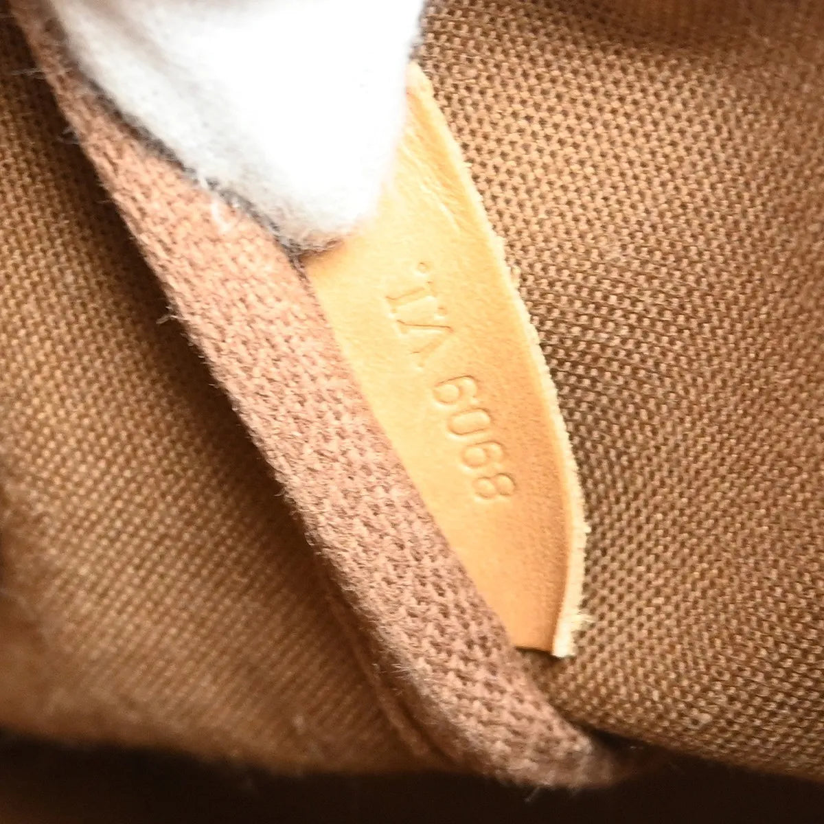 Louis Vuitton Saumur Monogram Canvas Brown Canvas Shoulder Bag Bag (Pre-Owned)