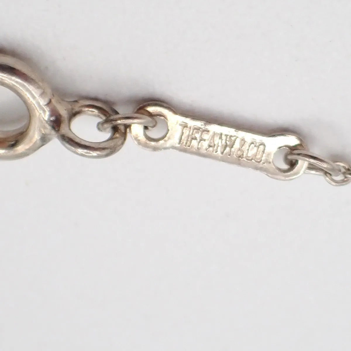 Tiffany & Co. Elsa Peretti Open Heart Pendant Sterling Silver Silver Silver Necklace Jewelry (Pre-Owned)