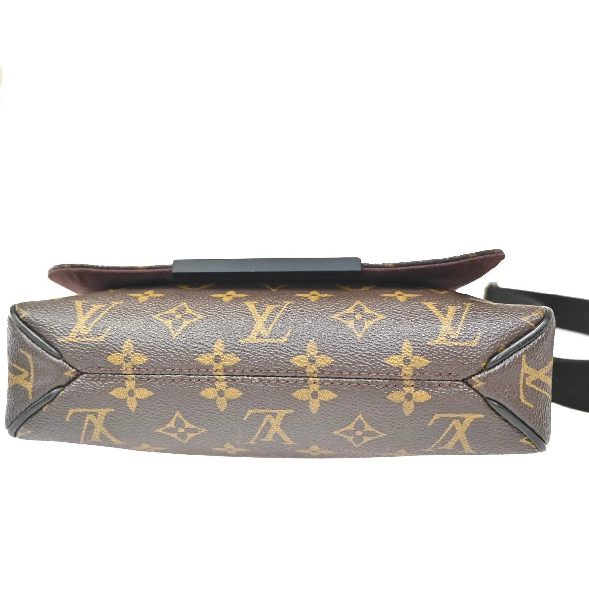Louis Vuitton District Messenger Bag Macassar Monogram Canvas Brown Canvas Shoulder Bag Bag (Pre-Owned)
