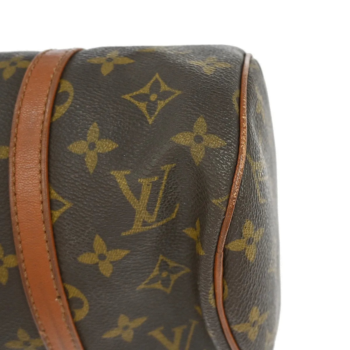 Louis Vuitton Papillon Monogram Canvas Brown Canvas Handbag (Pre-Owned)