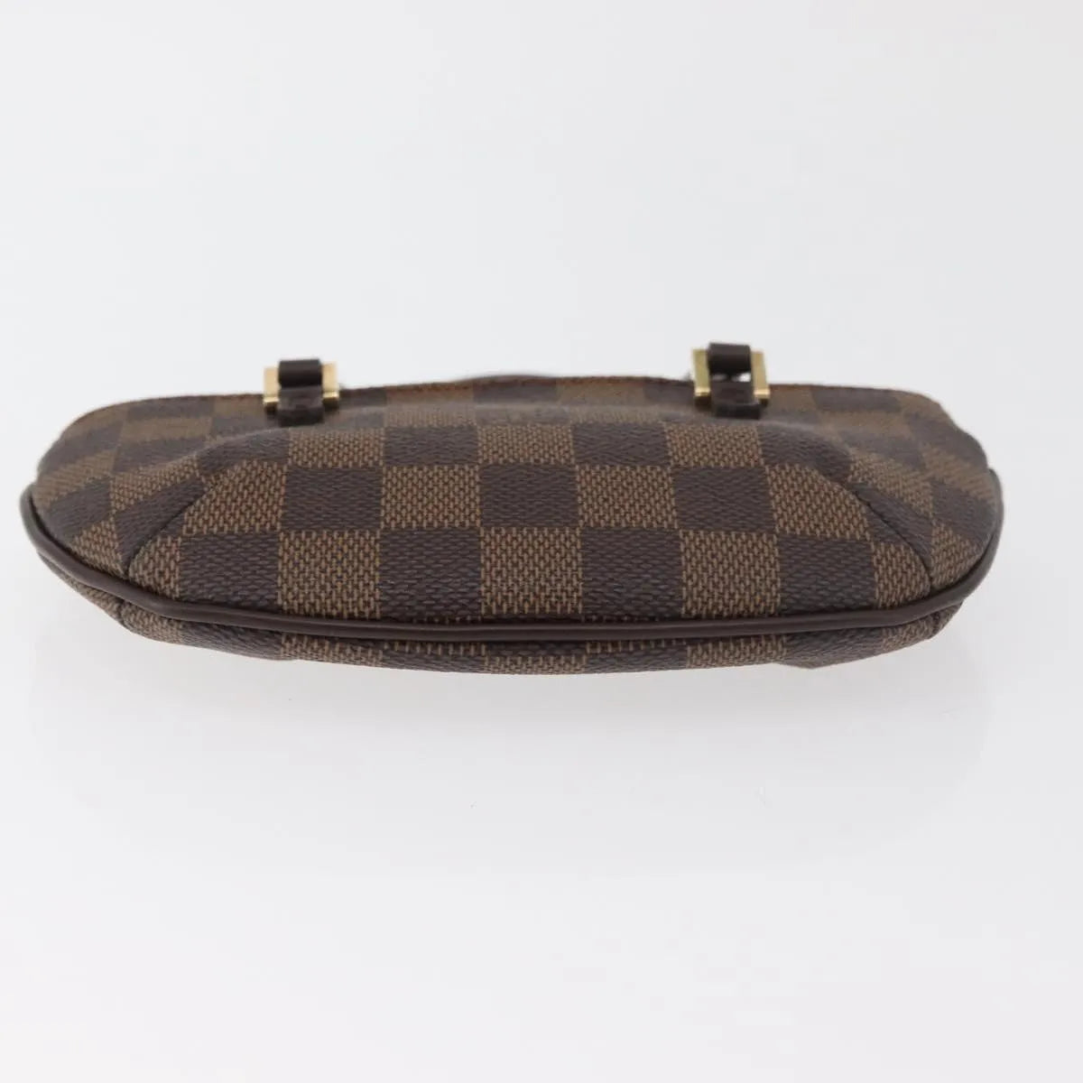 Louis Vuitton Manosque Pochette Damier Brown Canvas Clutche & Pouche Bag (Pre-Owned)