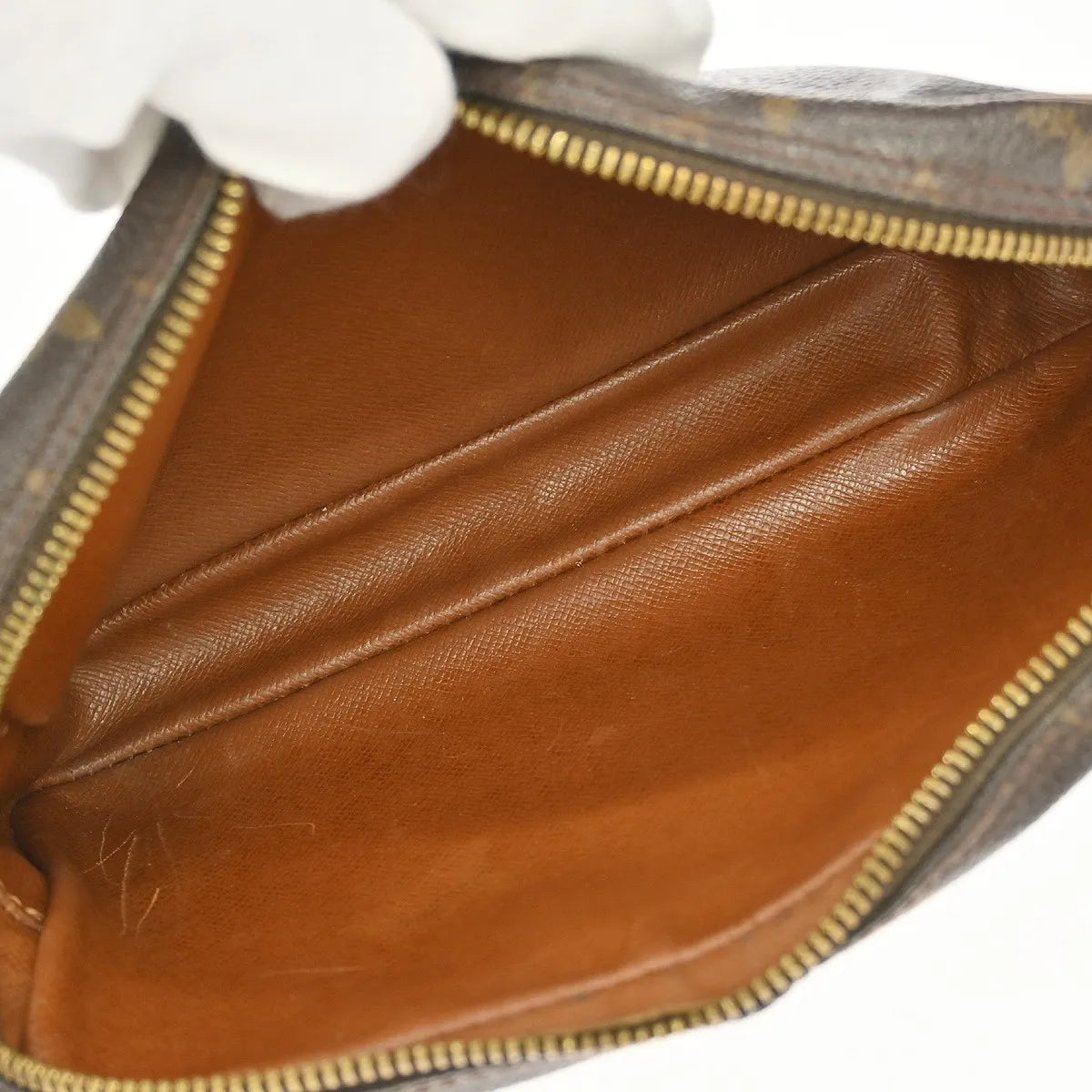 Louis Vuitton Pochette Marly Bandouliere Monogram Canvas Brown Canvas Shoulder Bag Bag (Pre-Owned)