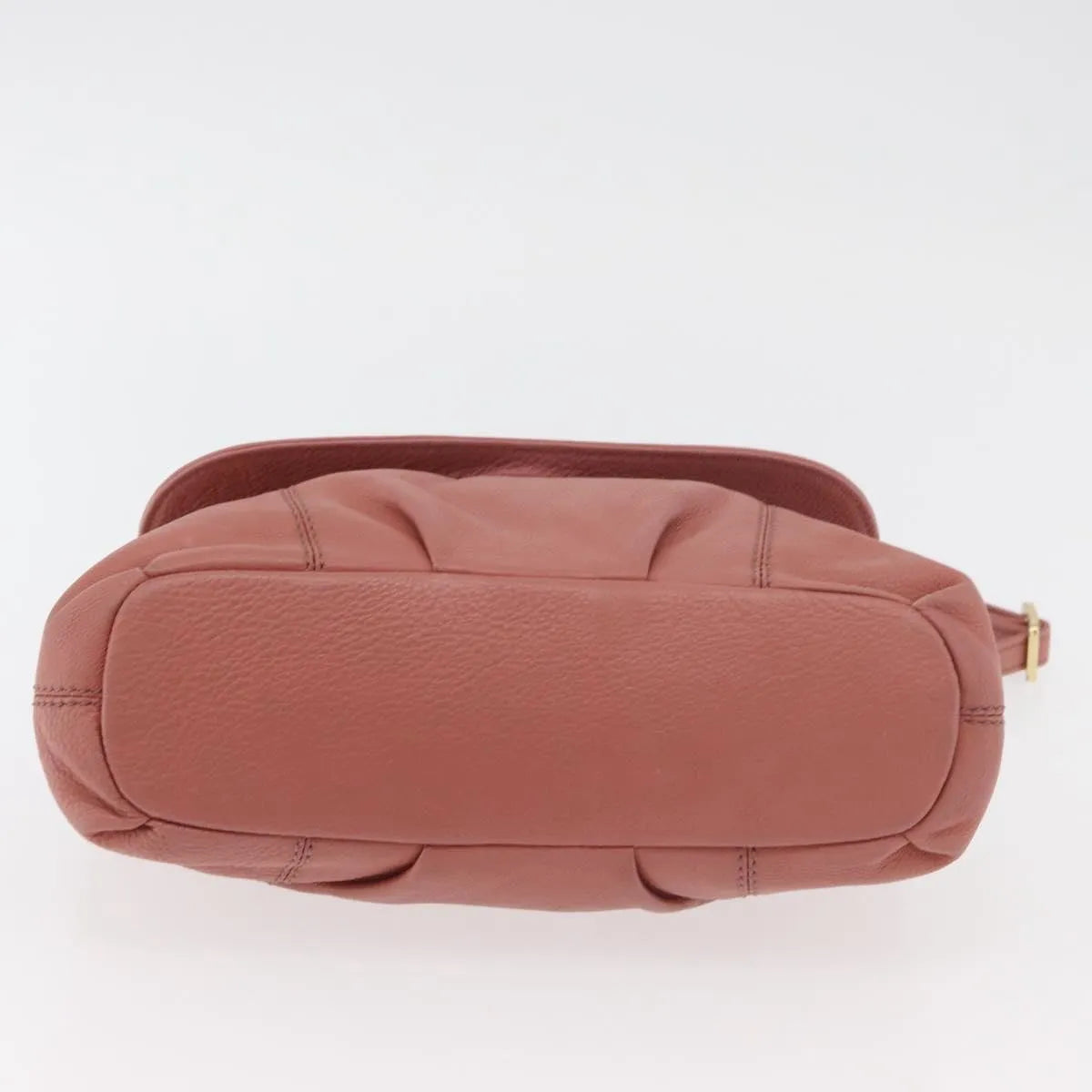Burberry Blue Label Nylon Pink Leather Shoulder Bag Bag (Pre-Owned)